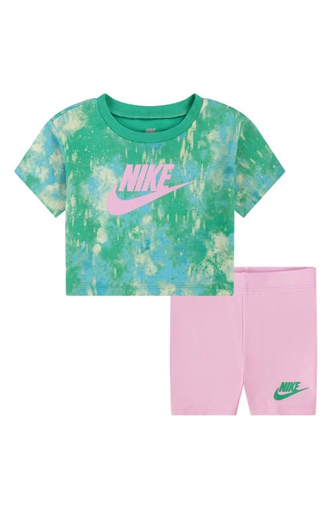 Nike Boxy Graphic T-Shirt & Bike Shorts Set at Nordstrom,