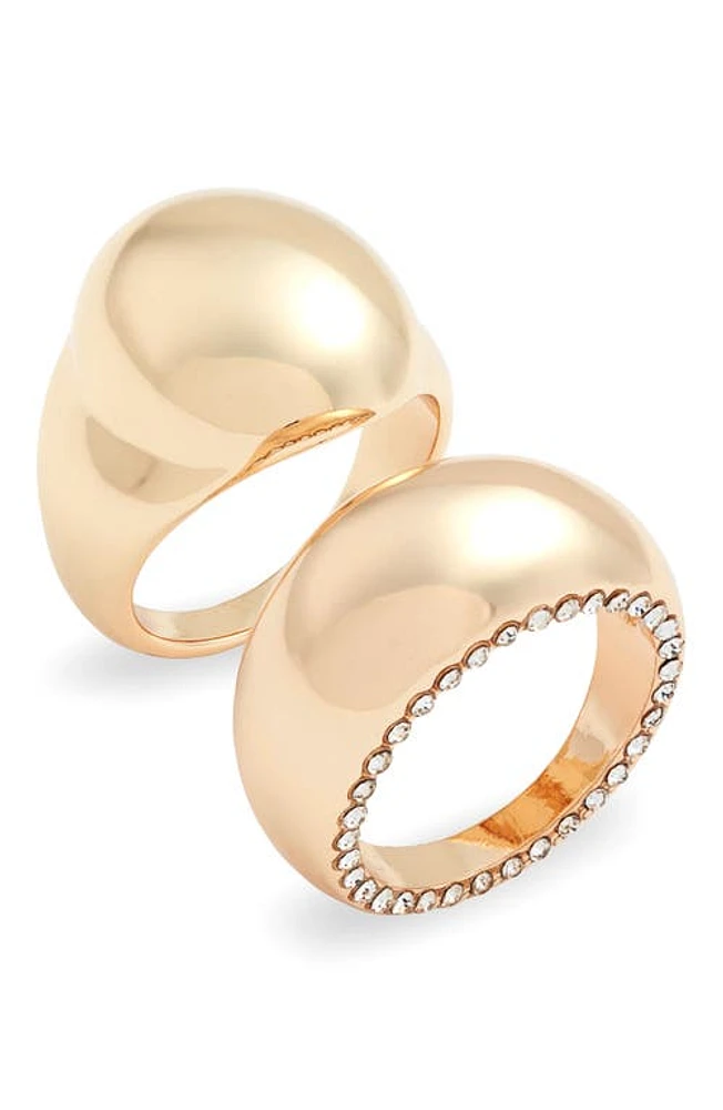 Open Edit Set of 2 Rings at Nordstrom,