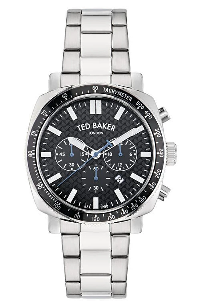 Ted Baker London Bracelet Chronograph Watch, 20mm in Stainless Steel at Nordstrom