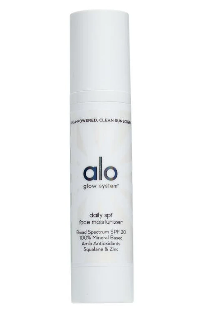 Alo Daily Broad Spectrum SPF 20 Mineral Face Moisturizer in None at Nordstrom