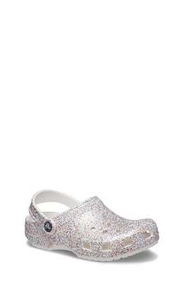 CROCS Kids' Classic Sprinkle Glitter Clog Pink Multi at Nordstrom, M