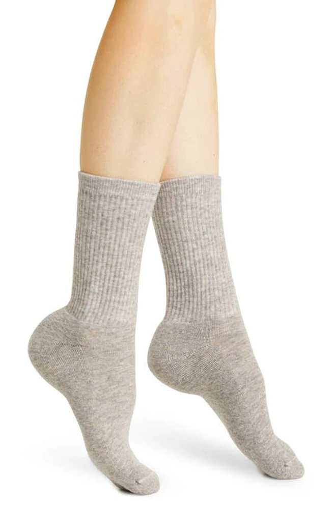 American Trench Supermerino Wool Blend Crew Socks in Charcoal at Nordstrom