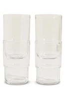 Our Place Night & Day Set of 4 Tall Glasses in Clear at Nordstrom