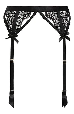 Von Follies By Dita Teese Experteese Garter Belt Black at Nordstrom,