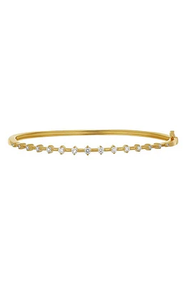 Bony Levy Liora 18K Gold Diamond Bangle Bracelet in 18K Yellow Gold at Nordstrom, Size 7