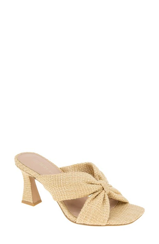 bcbg Rooba Slide Sandal Natural Raffia at Nordstrom,