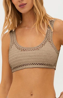 Beach Riot Elliot Crochet Bikini Top at Nordstrom,