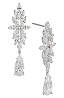 Nadri Midsommer Cubic Zirconia Drop Earrings in Rhodium at Nordstrom