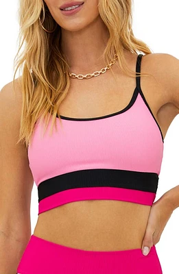 Beach Riot Eva Bikini Top Amour Colorblock at Nordstrom,