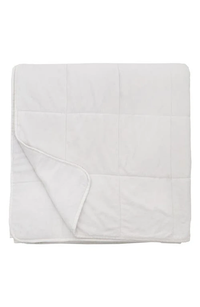 Pom Pom at Home Amsterdam Cotton Coverlet in White at Nordstrom