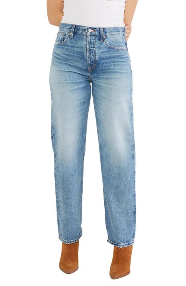 ÉTICA Tyler High Waist Straight Leg Ankle Jeans North Shore at Nordstrom,