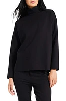 NIC+ZOE Reversible Ponte Top Black Onyx at Nordstrom,