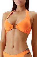 Melissa Odabash Paris Bikini Top Orange at Nordstrom,