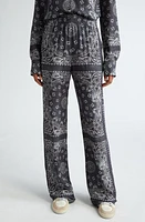 Golden Goose Paisley Print Pants Anthracite at Nordstrom, Us