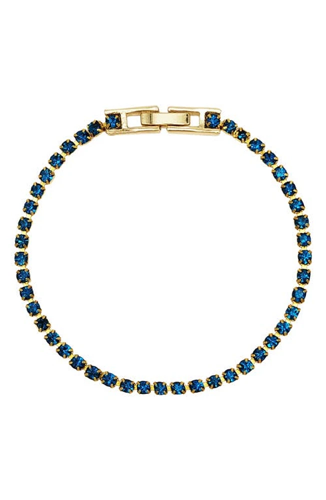 Petit Moments Glitz Crystal Bracelet in French Blue at Nordstrom