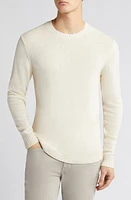 Rails Ves Cotton Blend Crewneck Sweater in Buttercream at Nordstrom, Size X-Large