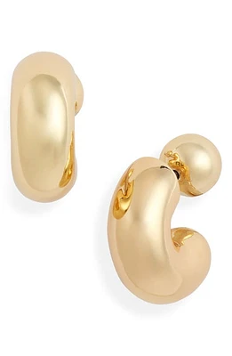 Jenny Bird Small Le Tome Hoop Earrings in High Polish Gold at Nordstrom