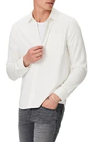 PAIGE Wardin Button-Up Shirt Dried Coconut at Nordstrom,