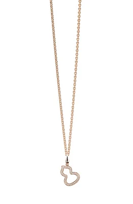 Qeelin Small Wulu Diamond Pendant Necklace in Rose Gold at Nordstrom