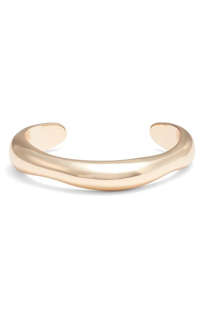 Open Edit Open Cuff Bangle in Gold at Nordstrom