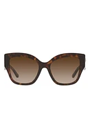 Tory Burch 54mm Gradient Butterfly Sunglasses in Dk Tort at Nordstrom