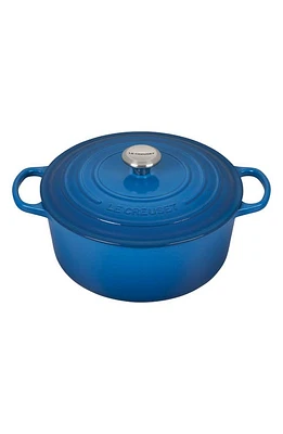 Le Creuset Signature 7 1/4-Quart Round Enamel Cast Iron Dutch Oven in Marseille at Nordstrom