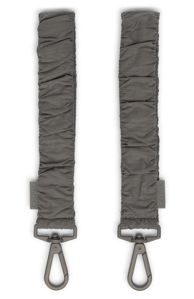 CALPAK Set of 2 Stroller Straps in Slate at Nordstrom