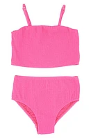 Feather 4 Arrow Kids' Bungalow Tankini Two-Piece Swimsuit Hot Pink at Nordstrom,