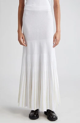 PARTOW Monique Sheer Stripe Sweater Skirt at Nordstrom,