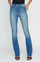 L'AGENCE Ruth Raw Hem Straight Leg Jeans at Nordstrom,