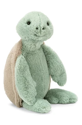 Jellycat Medium Bashful Turtle Stuffed Animal in Green at Nordstrom