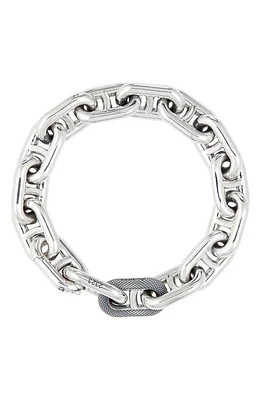 Good Art Hlywd Men's Model 22 A Sterling Silver Bracelet at Nordstrom, Size 17