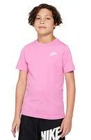 Nike Kids' Embroidered Swoosh T-Shirt at