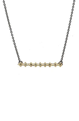 Armenta Old World Crivelli Bar Pendant Necklace in Yellow Gold at Nordstrom