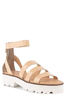 Seychelles Nightlife Patent Platform Sandal in Vacchetta at Nordstrom, Size 7.5