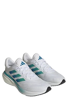 adidas Supernova 3 Running Shoe in White/Lemon/Arctic Fusion at Nordstrom, Size 13