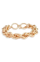 Open Edit Jumbo Rope Chain Toggle Bracelet in Gold at Nordstrom