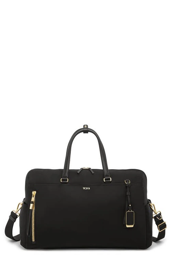 Tumi Venice Duffle Bag in Black/Gold at Nordstrom