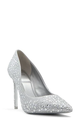 ALDO x Disney Pointed Toe Stiletto Pump Silver at Nordstrom,