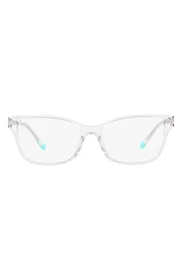 Tiffany & Co. 54mm Rectangular Optical Glasses in Clear at Nordstrom