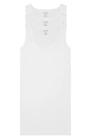 Calvin Klein 3-Pack Cotton Tank White at Nordstrom,