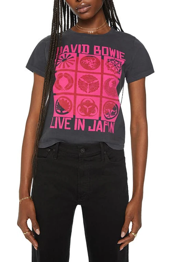 MOTHER Cotton T-Shirt in Bowie Live In Japan at Nordstrom, Size Medium