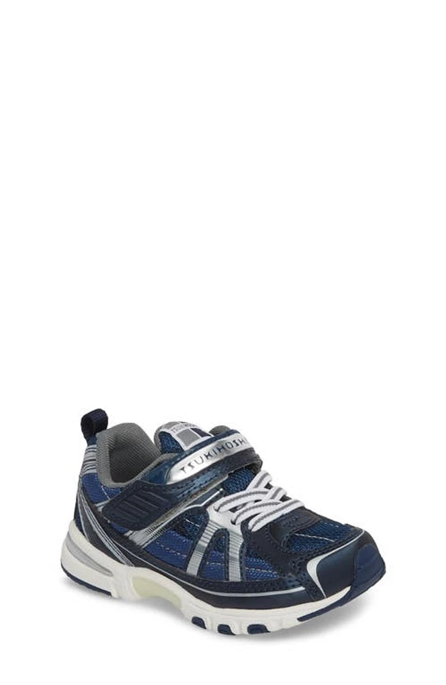 Tsukihoshi Storm Washable Sneaker Navy/Silver at Nordstrom