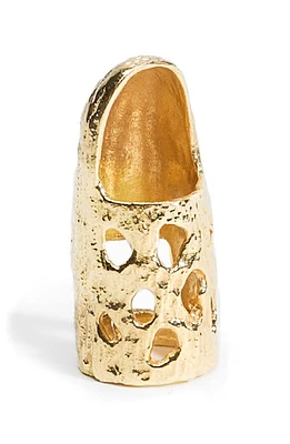 Sterling King Textured Helmet Ring in Gold at Nordstrom