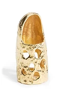 Sterling King Textured Helmet Ring in Gold at Nordstrom