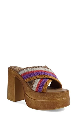 Candie's Erismar Platform Sandal Fabric at Nordstrom,