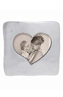 Mariposa Heart Large Square Picture Frame in Silver at Nordstrom