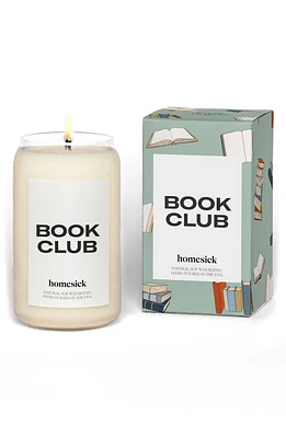 homesick Book Club Candle in White at Nordstrom