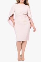 Betsy & Adam Drape Back Cocktail Dress at Nordstrom,