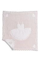 barefoot dreams Receiving Blanket in Pink/White at Nordstrom